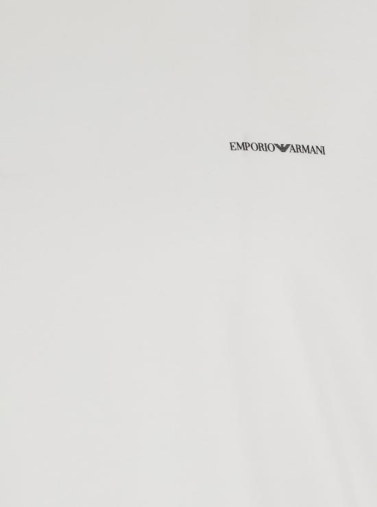 26SS 엠포리오 아르마니 반팔 티셔츠 8N1TD81JUVZ0100 White - EMPORIO ARMANI