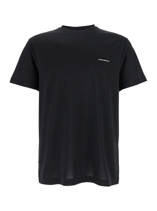 26SS 엠포리오 아르마니 반팔 티셔츠 8N1TD81JUVZ0999 Black