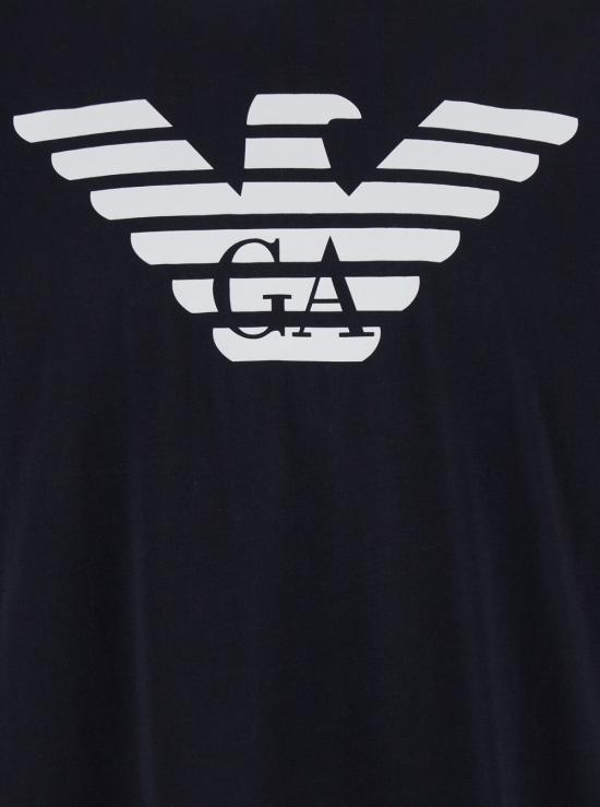 26SS 엠포리오 아르마니 반팔 티셔츠 8N1TN51JPZZ0975 Blu - EMPORIO ARMANI