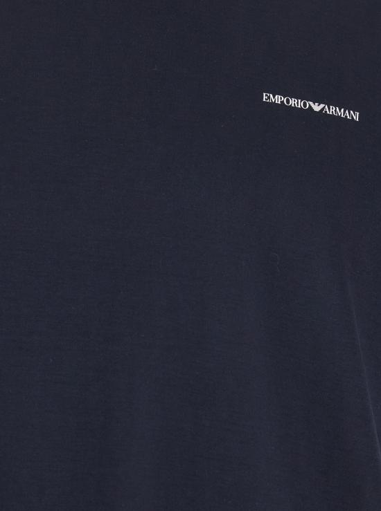 26SS 엠포리오 아르마니 반팔 티셔츠 8N1TD81JUVZ0920 Blu - EMPORIO ARMANI