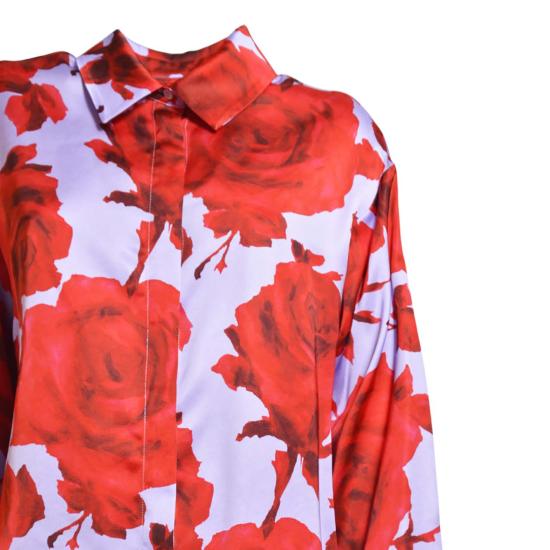 25FW 엠에스지엠 블라우스 3942MDE14257853 70 Lilla rosso - MSGM