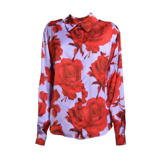 25FW 엠에스지엠 블라우스 3942MDE14257853 70 Lilla rosso