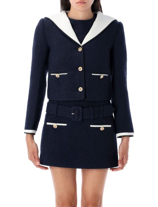 25FW 셀프 포트레이트 수트 자켓 PF25034JBL BLUE Blue