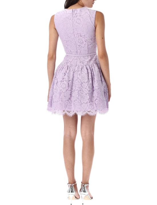 25FW 셀프 포트레이트 미디 원피스 PF25067SL LILLAC Viola - SELF PORTRAIT