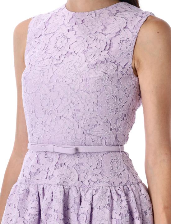 25FW 셀프 포트레이트 미디 원피스 PF25067SL LILLAC Viola - SELF PORTRAIT