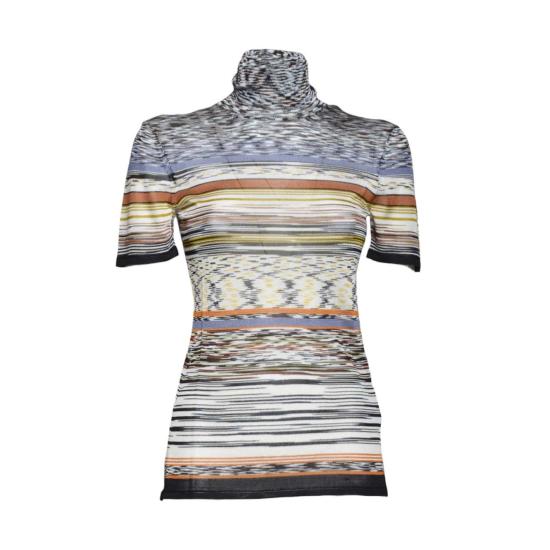 25FW 미소니 터틀넥 DS25WN18BK01CA FM147 MultiColour