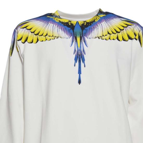 25FW 마르셀로 불론 긴팔 티셔츠 F5CAMASW061 013 Beige - MARCELO BURLON