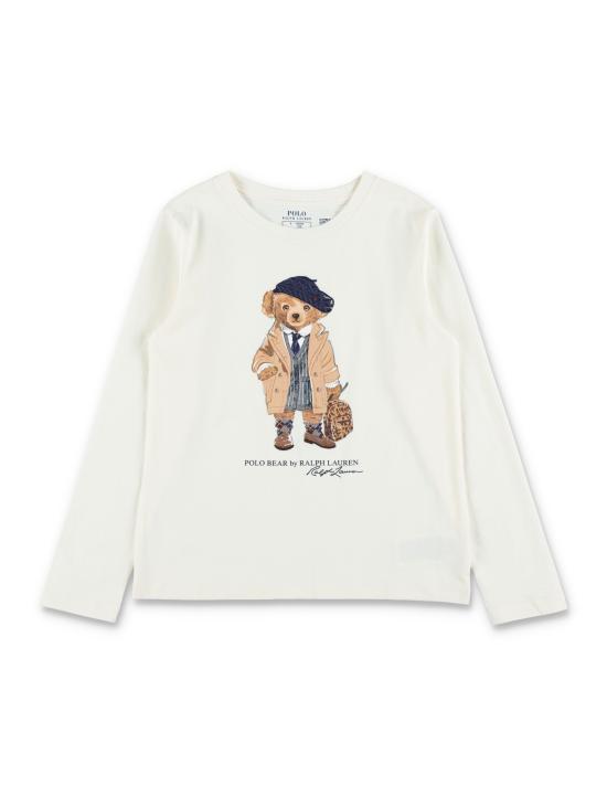 25FW [키즈] 폴로 랄프로렌 티셔츠 979034 001 Bianco