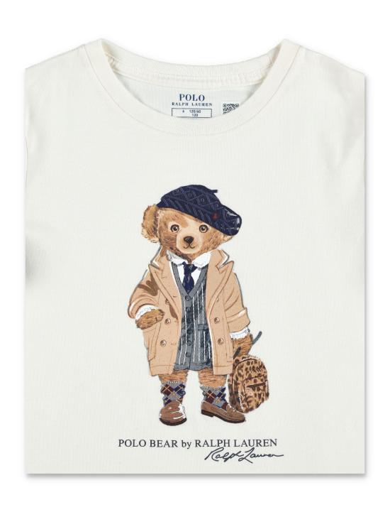 25FW [키즈] 폴로 랄프로렌 티셔츠 979034 001 Bianco - POLO RALPH LAUREN