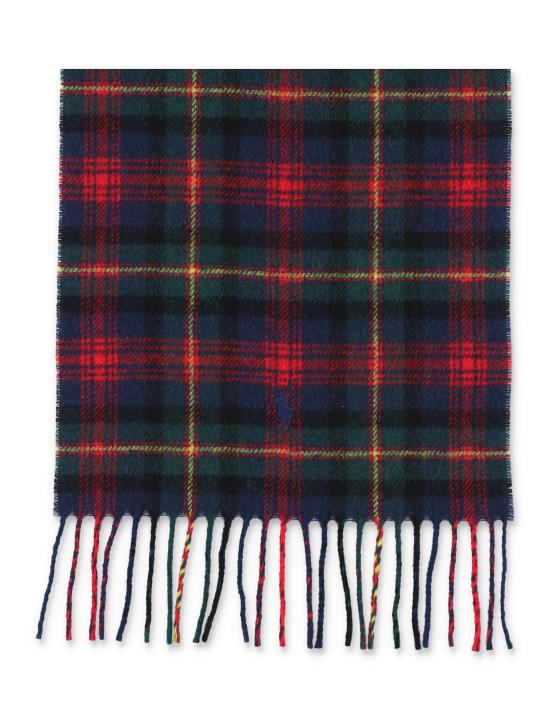 26FW 폴로 랄프로렌 클래식 플래드 스카프 449959354 014 RED MULTI - POLO RALPH LAUREN