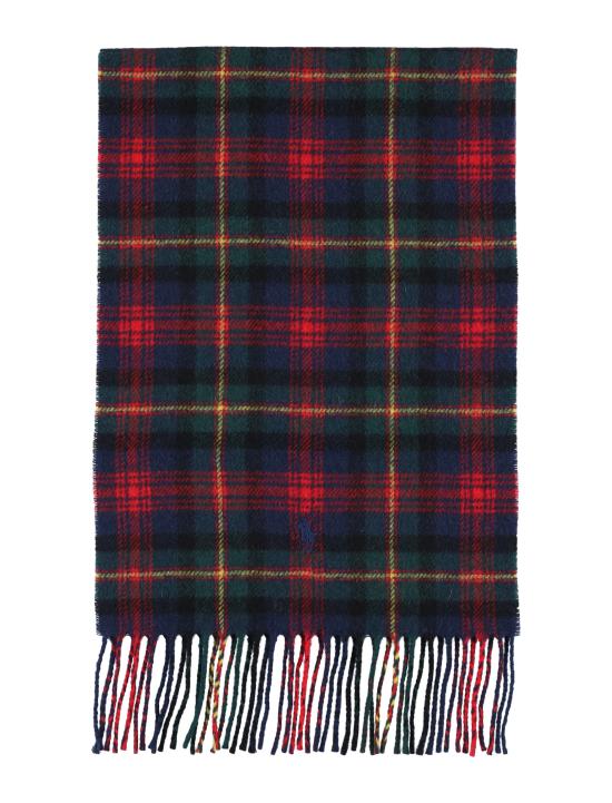 26FW 폴로 랄프로렌 클래식 플래드 스카프 449959354 014 RED MULTI - POLO RALPH LAUREN