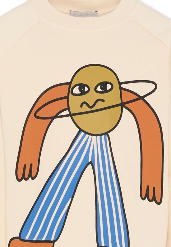  [키즈] 스텔라 맥카트니 트레이닝 상의 TV4Q10 Z0453 168 BEIGE - STELLA MCCARTNEY