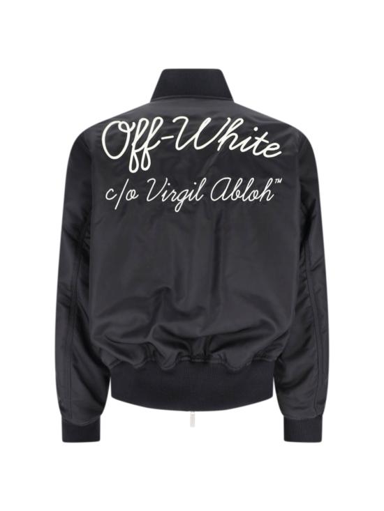 25FW 오프화이트 자켓 OMEH05EC99FAB002 1001 Black - OFF WHITE