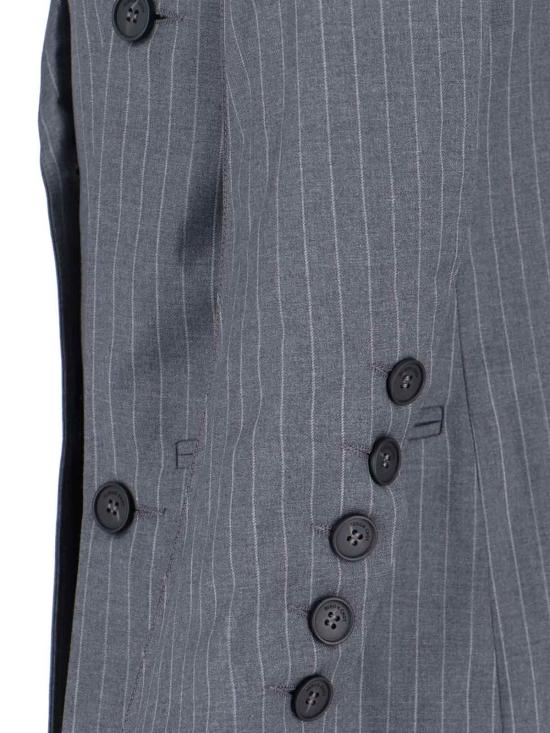 25FW 유돈초이 수트 자켓 EC25PF2J 001 GREY WHITE Grey - EUDON CHOI