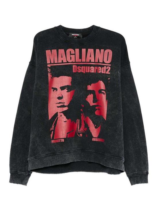  디스퀘어드2 긴팔 티셔츠 S25030S71GU0744814 Black