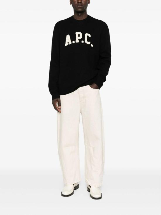 26FW 아페쎄 스웨터 WVBDKH23458LZZ Black - A.P.C.