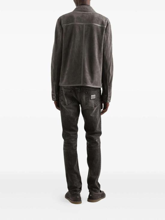 25FW 돌체앤가바나 스트레이트 팬츠 GY07LDG8NL3S9001 Grey - DOLCE & GABBANA