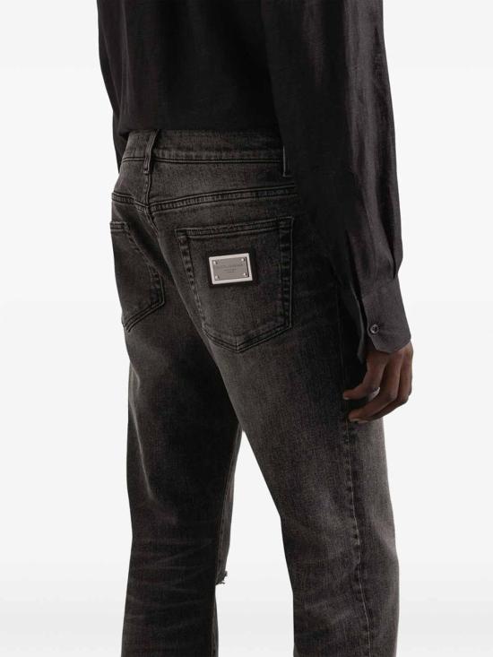 25FW 돌체앤가바나 스트레이트 팬츠 GY07LDG8NL3S9001 Grey - DOLCE & GABBANA