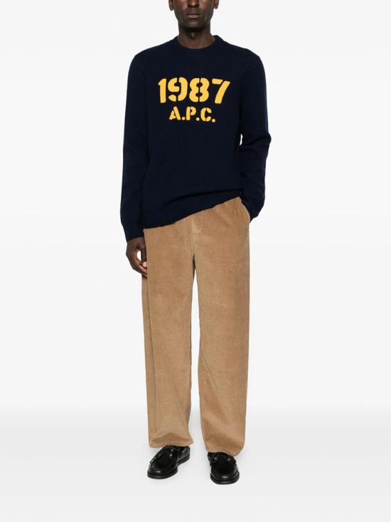  아페쎄 스웨터 WVBDKH23444IAK Blue - A.P.C.