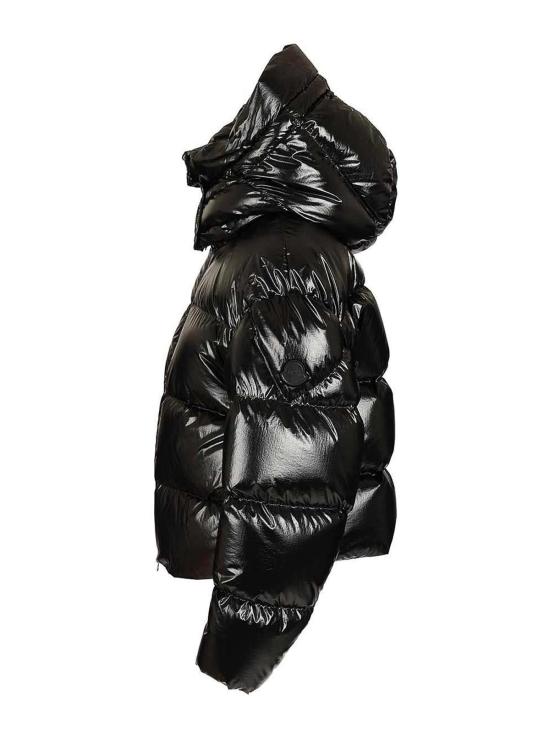  몽클레어 몽클레어 x EE72 바이 에드워드 에니풀 로타 후드 쇼트 다운 자켓 K24031A00006M6517999 Black - MONCLER