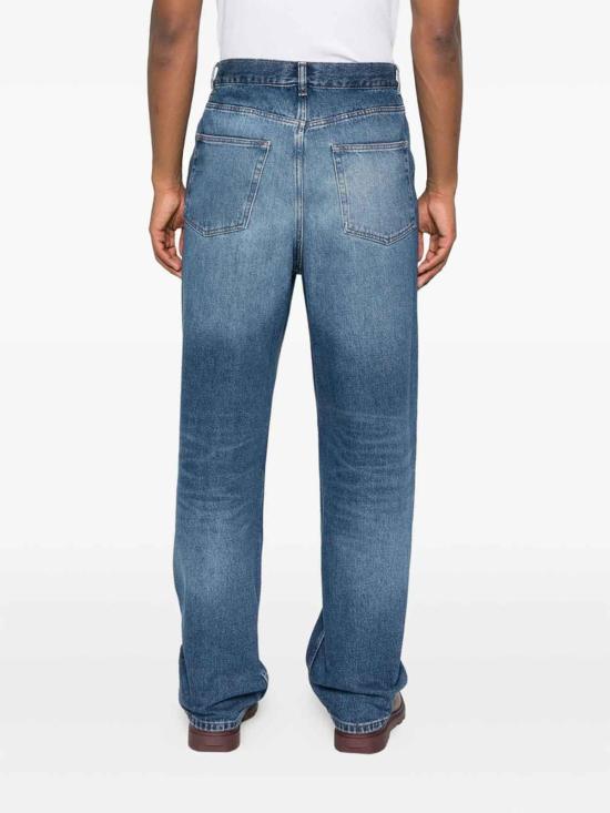 25FW 아페쎄 스트레이트 팬츠 COHADM09238IAL Blue - A.P.C.