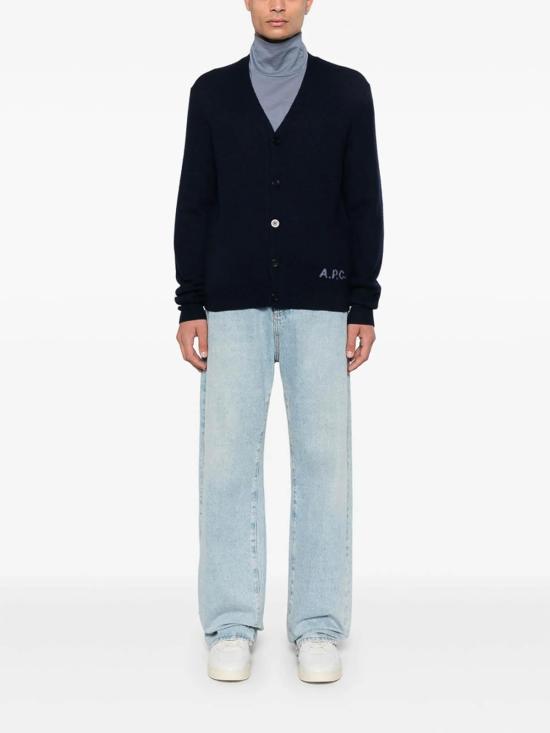  아페쎄 스웨터 WVBDKH22305IAK Blue - A.P.C.