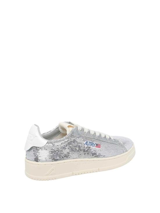 26SS 오트리 달라스 로우 고트스킨 스니커즈 ADLWTI05 Silver - AUTRY