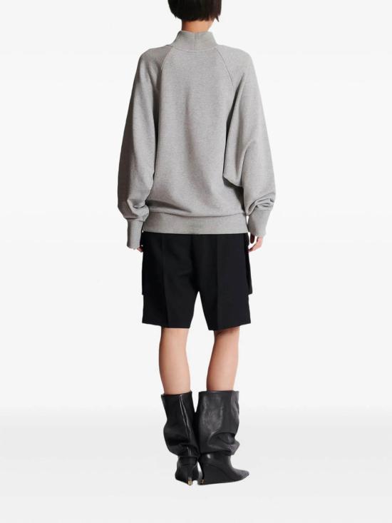  발망 스웨터 FF0JQ050GF20YHU Grey - BALMAIN