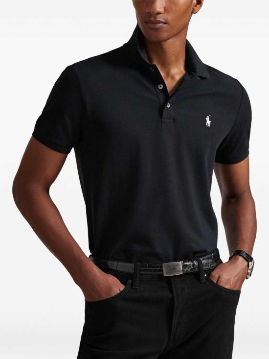 26SS 폴로 랄프로렌 폴로 티셔츠 710941E16 Black - POLO RALPH LAUREN