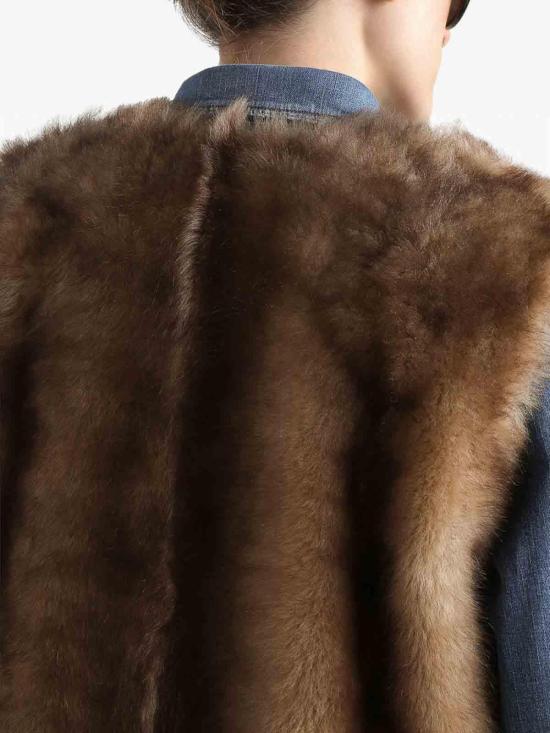 25FW 돌체앤가바나 무스탕 F0W6LFFUP98S9002 Brown - DOLCE & GABBANA