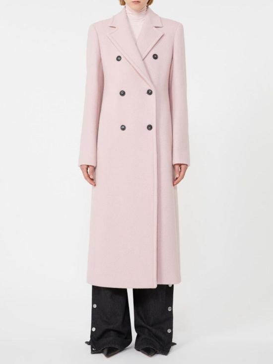  스포트막스 COMUNE 코무네 버진울 코트 2522016032600003AI003 Pink - SPORTMAX