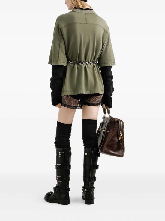 25FW 돌체앤가바나 반팔 티셔츠 F8V80TGDDI2V4026 Green - DOLCE & GABBANA