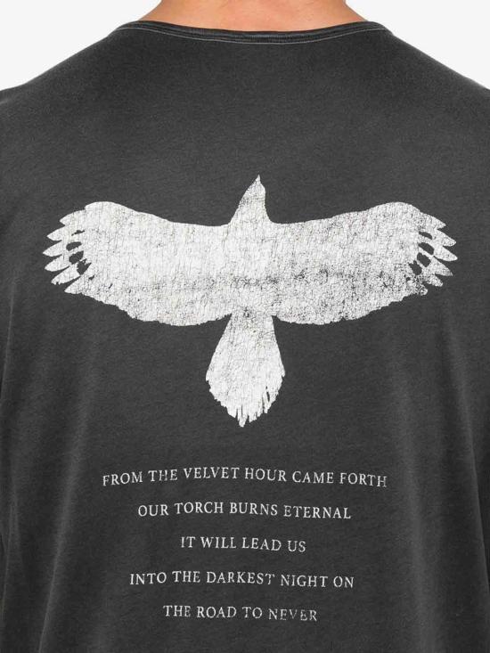 26SS 앤 드뮐미스터 반팔 티셔츠 B0013414FA638098 Black - ANN DEMEULEMEESTER