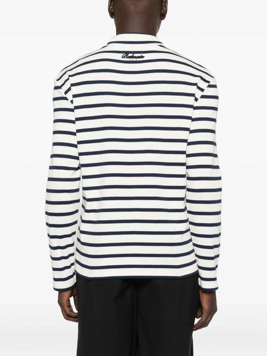  발망 반팔 티셔츠 FH0EK038GF30GWY White - BALMAIN