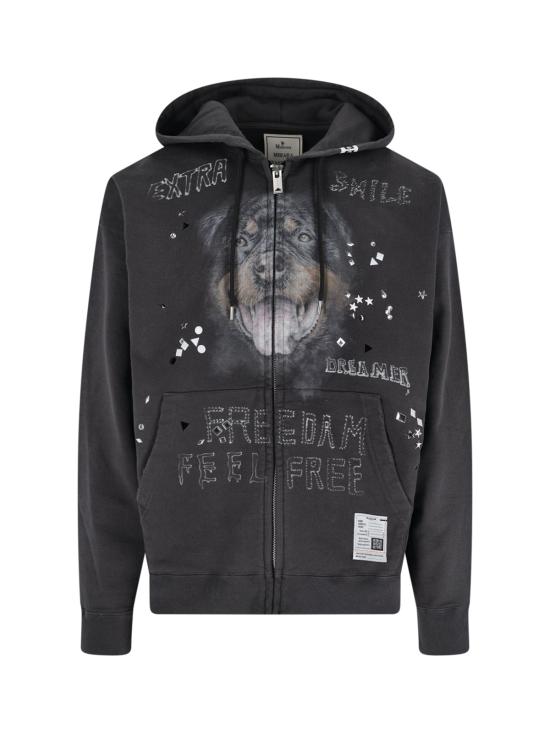 25FW 메종 미하라 야스히로 긴팔 티셔츠 J15PK721 BLACK Black