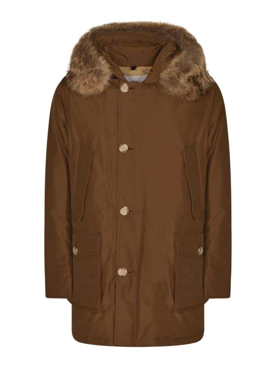  울리치 아크틱 퍼 트리밍 파카 CFWOOU0482MRUT0001COFFEE Camel