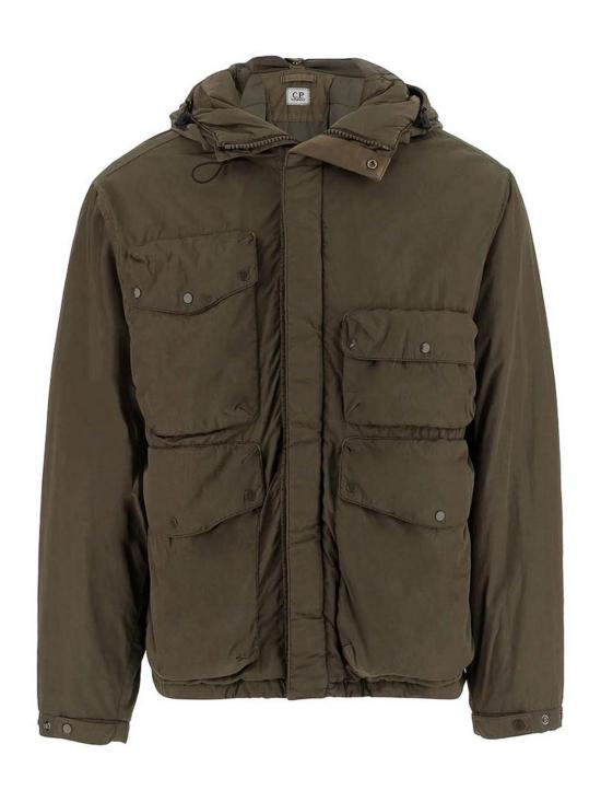  씨피 컴퍼니 숏패딩 MOW010A005904G683 Green