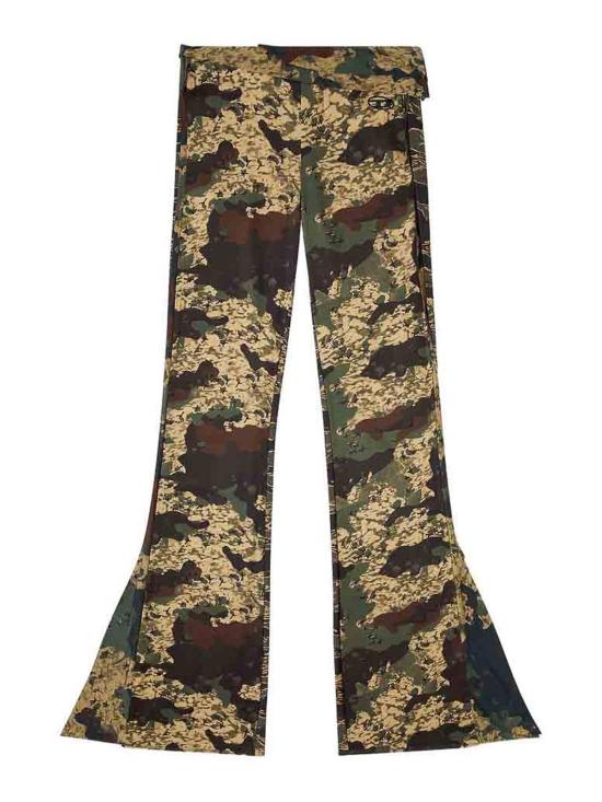  디젤 플레어 팬츠 0NKCZA1851751FA Green