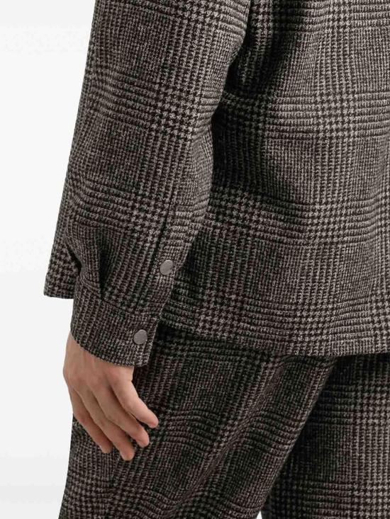  돌체앤가바나 긴팔 셔츠 G5MM6TFQMKDS8101 Brown - DOLCE & GABBANA