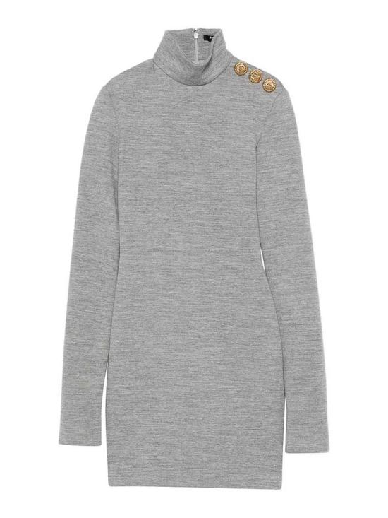  발망 터틀넥 FF0R8895JL179AD Grey