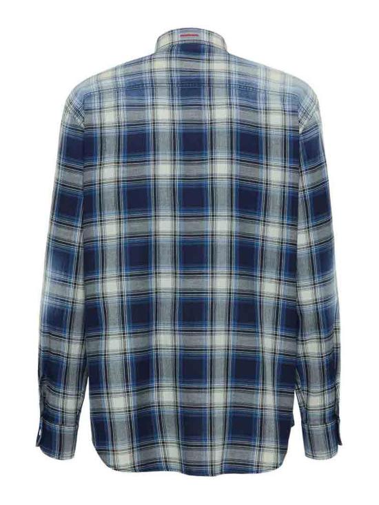  디스퀘어드2 셔츠 D35206S74DM0957001F Blue - DSQUARED2