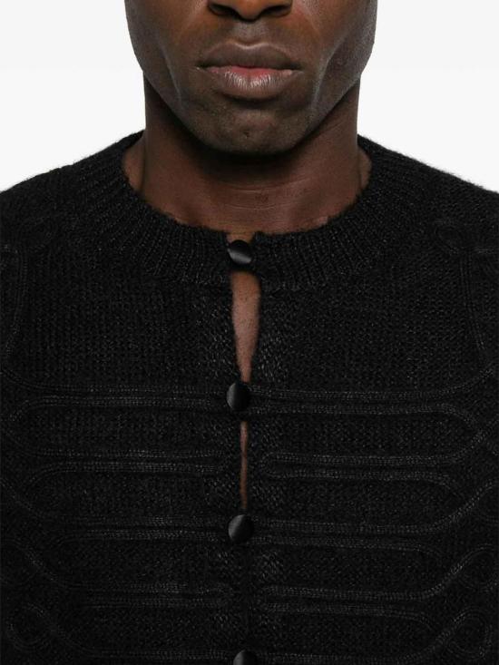  알렉산더 맥퀸 스웨터 849709Q1BFJ1000 Black - ALEXANDER MCQUEEN