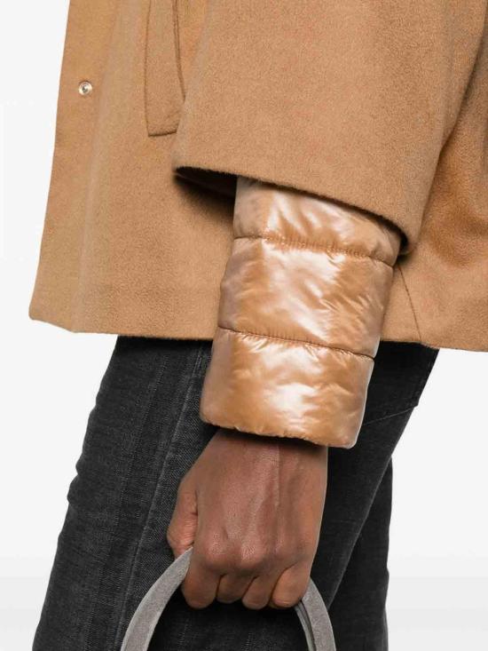  에르노 퓨어 캐시미어 & 울트라라이트 나일론 케이프 38126GI000334D2157 Brown - HERNO