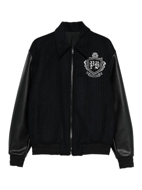  발망 봄버 자켓 FH0TFA72MH94SPW Black