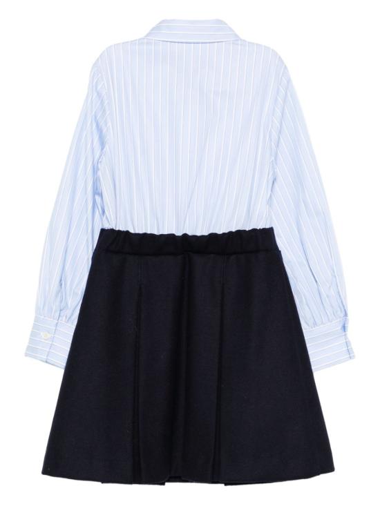 25FW [키즈] 발망 원피스 BX1C40 I0283 621CE Blue - BALMAIN