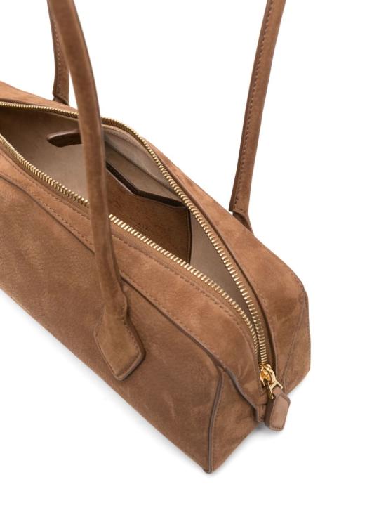 25FW 알라이아 르 테켈 미디움 숄더백 AA1S06033CA214 731 Leather Brown - ALAIA