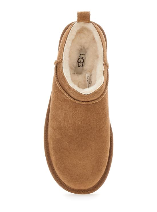 25FW 어그 CLASSIC MICRO 클래식 마이크로 부츠 블로퍼 CLASSIC MICRO 클래식 마이크로  블로퍼 1173891CHE Beige - UGG