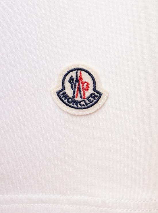 26SS 몽클레어 코튼 저지 티셔츠 8C73200V8058033 White - MONCLER