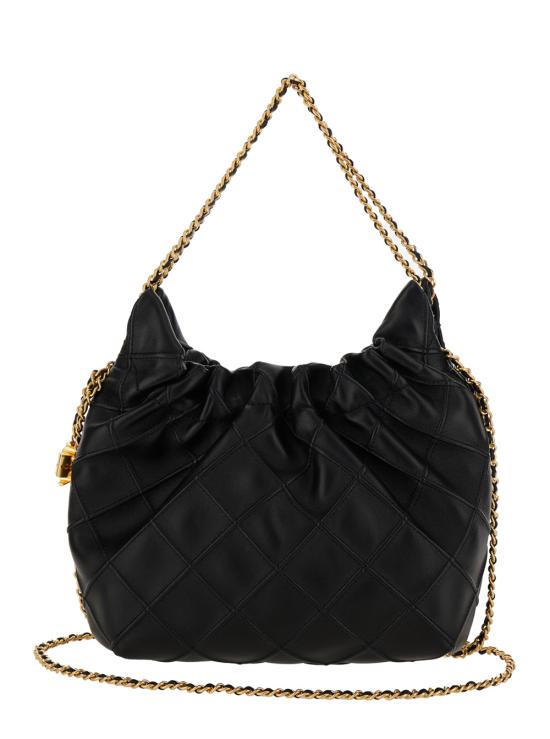 26SS 토리버치 에센셜 U 나일론 토트백 162451001 Black - TORY BURCH