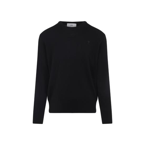 26FW 아미 ADC 크루넥 스웨터 HKS826 001 0180 BLACK DOM